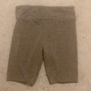 Grey bike shorts